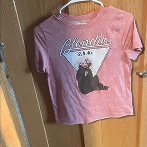 Abercrombie Kids Pink Blondie Graphic Tee